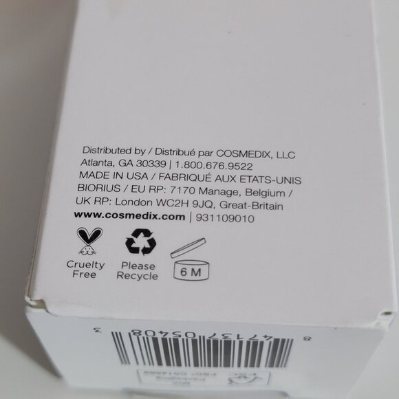 COSMEDIX Clear Deep Cleansing Mask - 2oz NIB Sealed - Picture 8 of 10